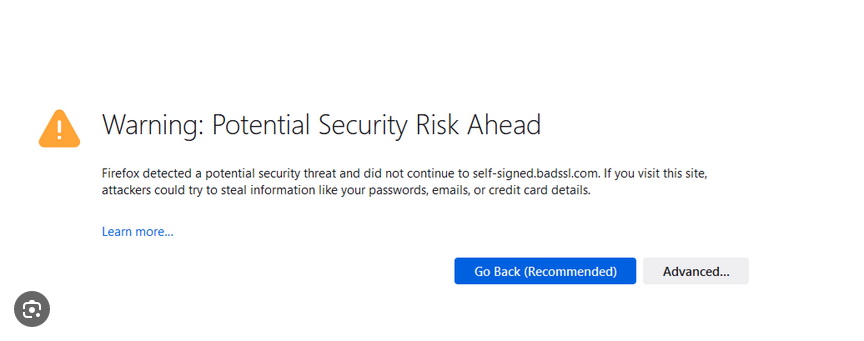 SSL Exception